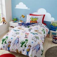 Disney Toy Story Duvet Cover and Pillowcase Set Grey