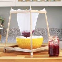 Kitchen Pantry Jam Straining Bag & Holder