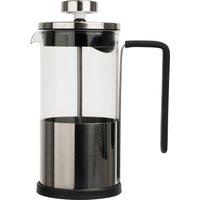 Siip Infuso Stainless Steel Glass 3 Cup Soft Touch Handle Cafetiere Clear/Silver