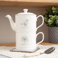 Mary Berry Garden Tea for One Flowers Set