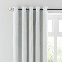 Khai Stripe Blackout Eyelet Curtains