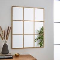 Apartment Window Square Overmantel Wall Mirror