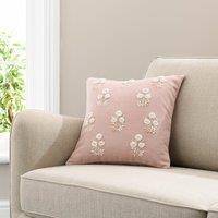 French Knot Floral Cushion Cover