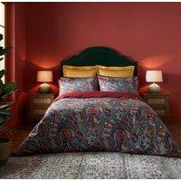 Dorma Persian Jewel Velvet Duvet Cover and Pillowcase Set