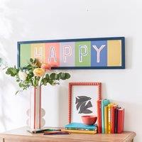 Happy Framed Print