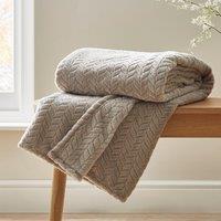 Amelia Recycled Throw Blanket, 200cm x 200cm