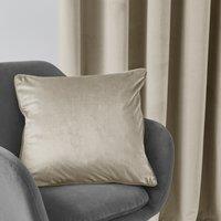 Recycled Velour 45x45cm Cushion Beige