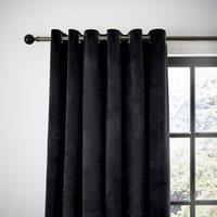 Recycled Velour Eyelet Curtains