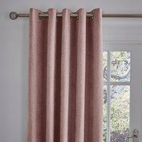 Wynter Blush Eyelet Curtains Blush