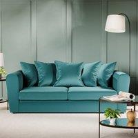 Blake Curved Arm Opulent Velvet 3 Seater Sofa