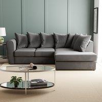 Blake Curved Arm Opulent Velvet Corner Chaise Sofa