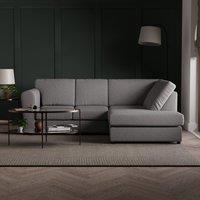 Blake Soft Texture Fabric 3 Seater Corner Sofa