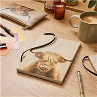 Waters and Noble Highland Cow Softbound Notebook