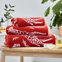 Giraffes Cotton Towel