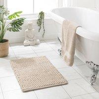 100% Recycled Pebble Bath Mat Beige