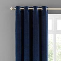 Clara Velvet Eyelet Curtains