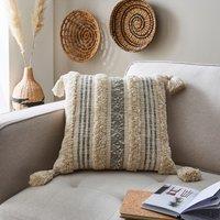 Samara Striped Cushion Cover Natural Cream