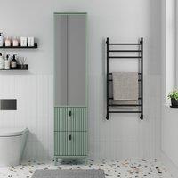 Elsie Tallboy Mirrored Bathroom Storage Unit Lilypad