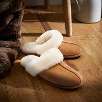 Ladies Sheepskin Mule Slippers