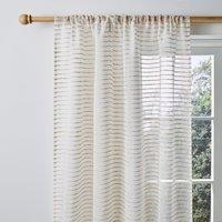 Soho Stripe Slot Top Voile Panel