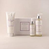 Dunelm Dorma Purity Hand & Body Calm Days Pillow Spray, Hand Wash & Body Lotion Gift Set White