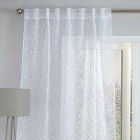 Belle Embriodery Slot Top Single Voile Panel