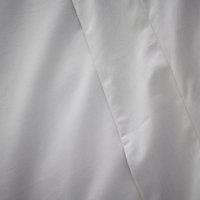 Hotel 230 Thread Count Crisp Cotton Percale Flat Sheet Grey