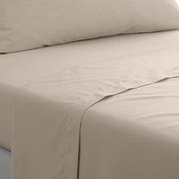 Pure Cotton Flat Sheet Brown