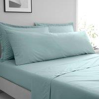 Pure Cotton Large Body Pillowcase Duck Egg (Blue)