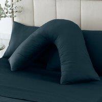 Hotel 230 Thread Count Cotton Sateen V-Shape Pillowcase