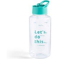 Let's Do This 1L Water Bottle Clear