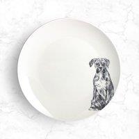 Set of 4 Boxer Side Plates Grey