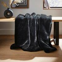 Silky Soft Faux Fur Recycled Throw Blanket