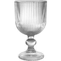 Small Ribbed Wine Glass