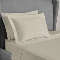 Dorma Crisp & Fresh 400 Thread Count Egyptian Cotton Percale Oxford Pillowcase