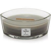 Woodwick Warm Woods Ellipse Trilogy Candle Grey