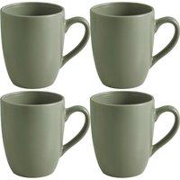 Set of 4 Stoneware Mugs