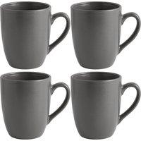 Set of 4 Stoneware Mugs