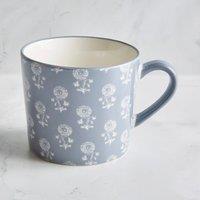 Blue Floral Mug