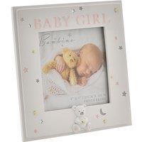 Bambino Resin Baby Girl Photo Frame