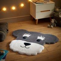 Cyril the Schnauzer Supersoft Faux Fur Rug