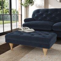 Warwick Footstool Navy