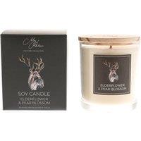 Meg Hawkins Elderflower & Pear Blossom Stag Candle