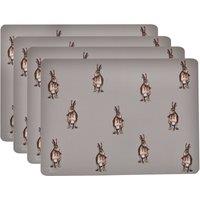 Meg Hawkins Set of 4 Hare Placemats