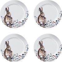 Meg Hawkins Set of 4 Hare Side Plates