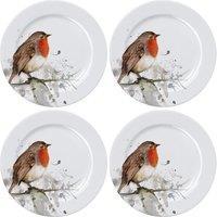 Meg Hawkins Set of 4 Robin Dinner Plate