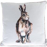 Meg Hawkins Hare Cushion