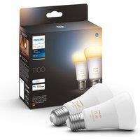 Set of 2 Philips HUE Smart 8W ES GLS LED Tunable Bulbs