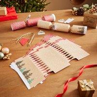 Pack of 6 Christmas Scene Make Your Own Crackers