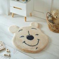 Disney Winnie the Pooh Supersoft Rug Beige/Black